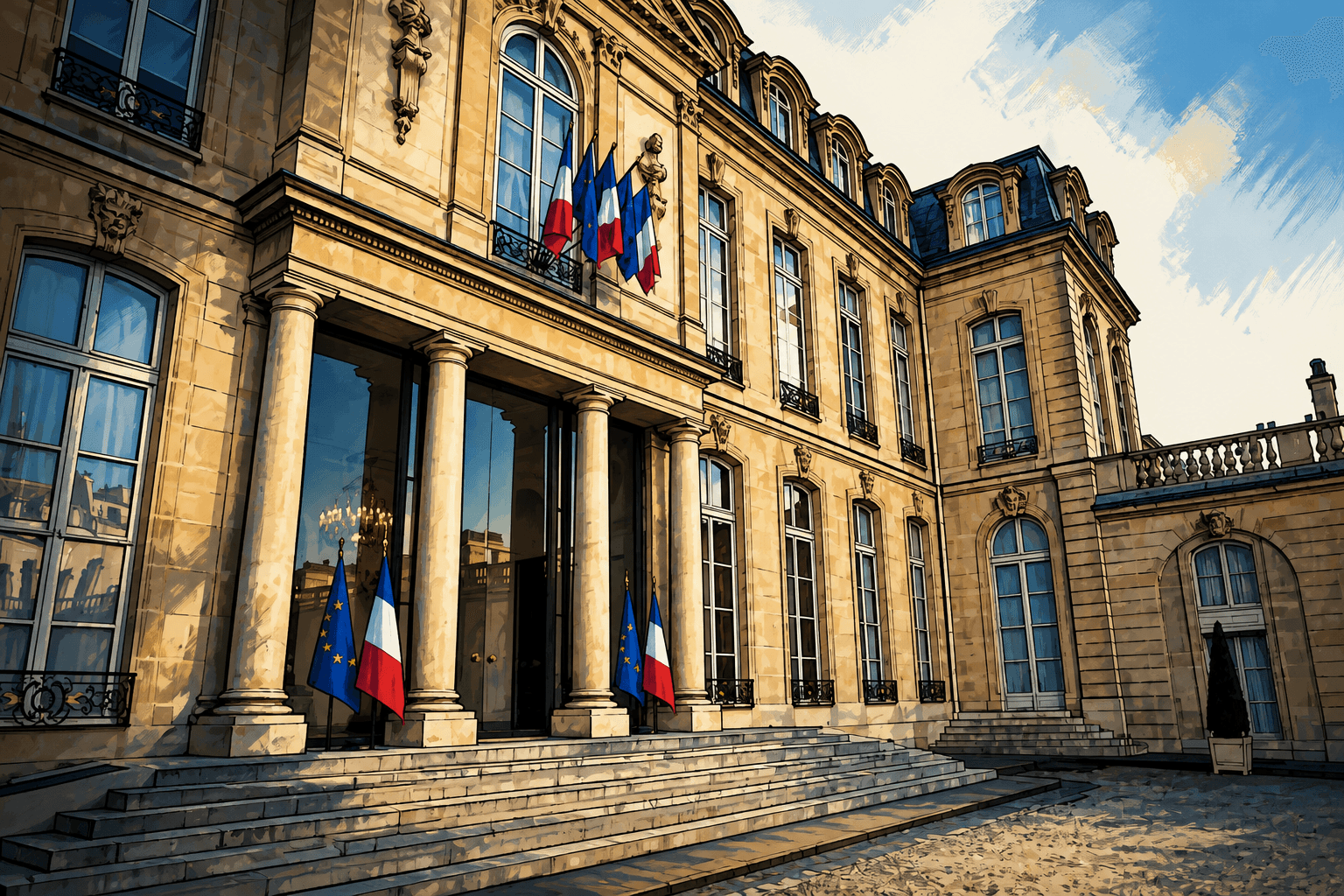 Philippe et Mélenchon se disputent le second tour face à Le Pen
