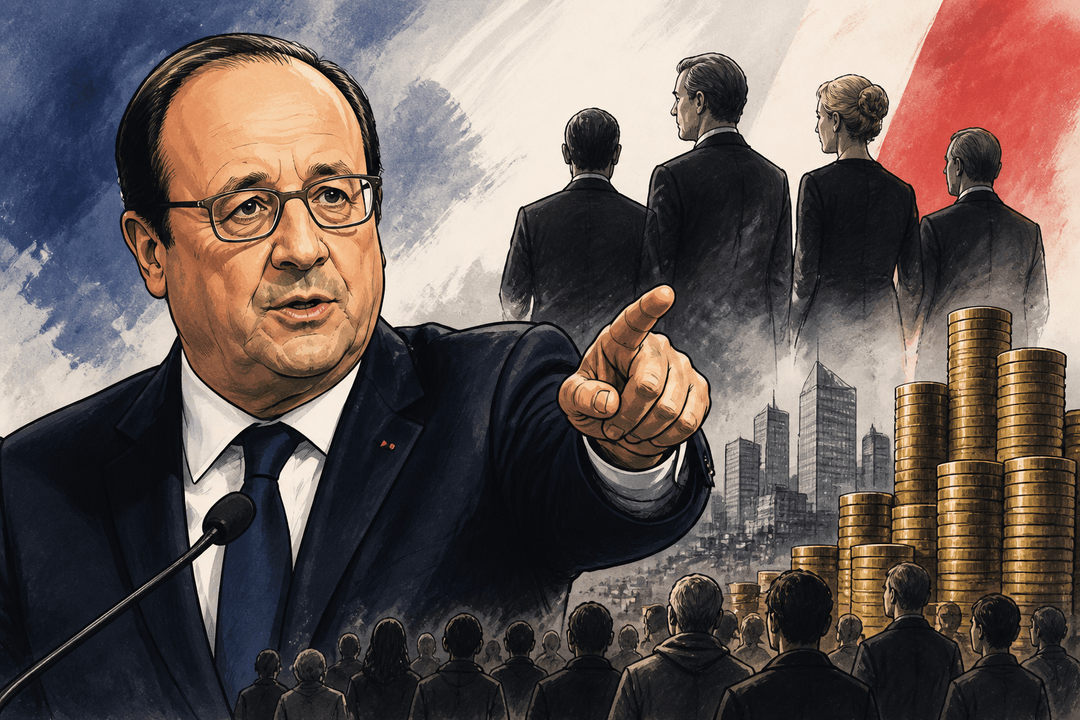 François Hollande cible les hauts revenus dans le débat budgétaire
