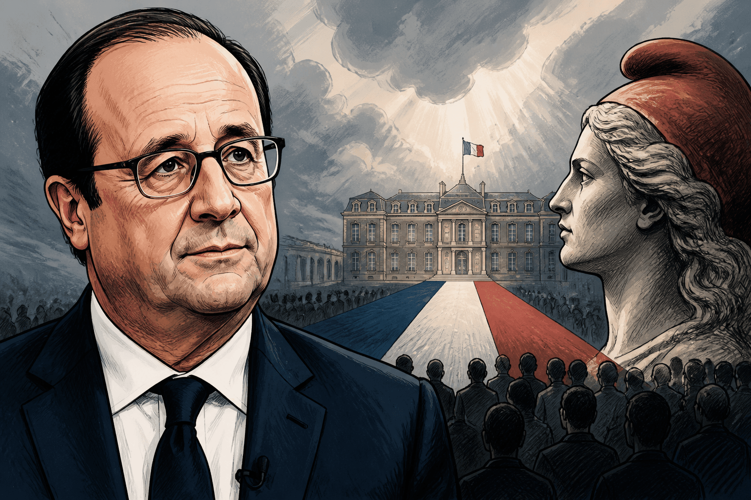 François Hollande qualifie 2027 de scrutin le plus crucial en 50 ans