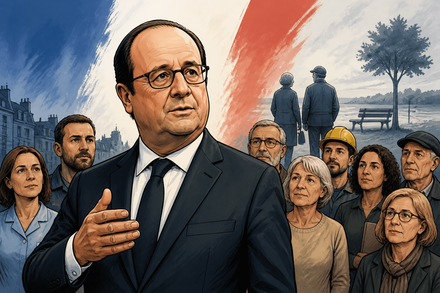 François Hollande veut ramener l'âge légal de la retraite à 63 ans