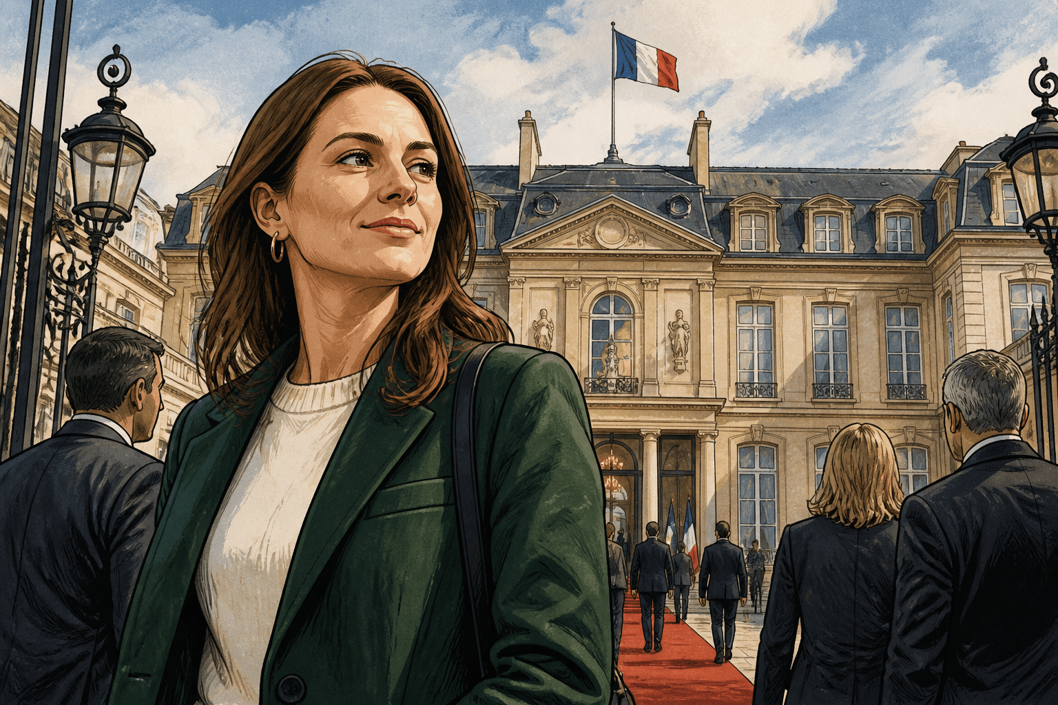 Chefs de partis à l'Élysée : Marine Tondelier confirme sa présence