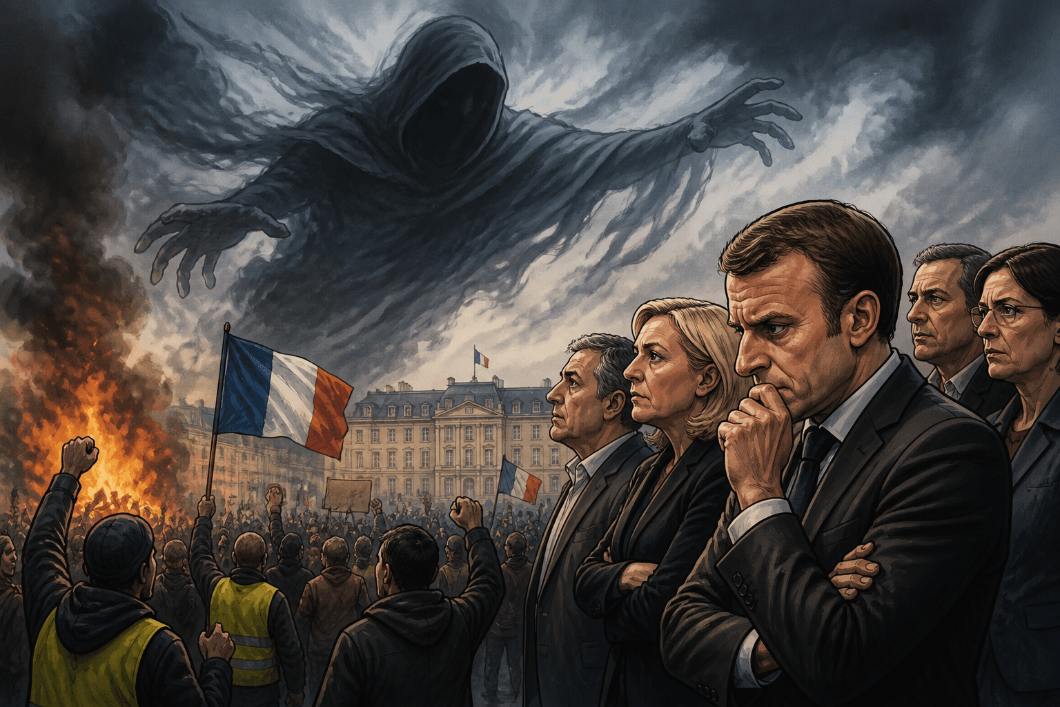 Colère sociale : le spectre d'une crise bouscule la pré-campagne