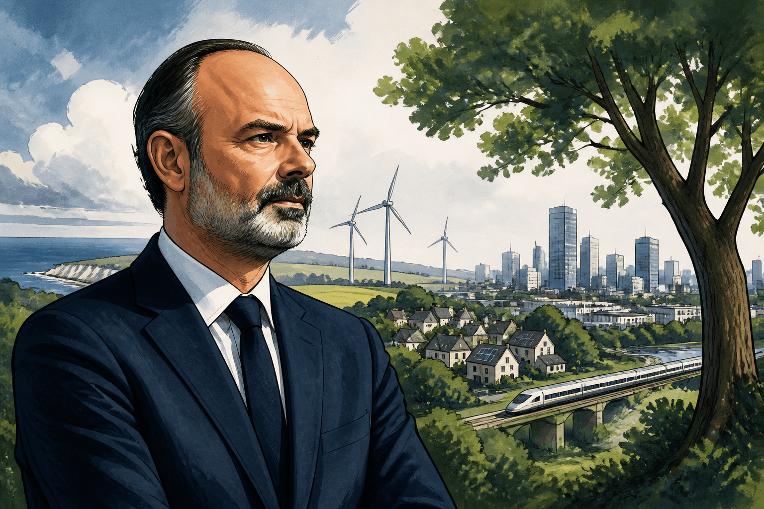 Édouard Philippe théorise une écologie de droite pour 2027