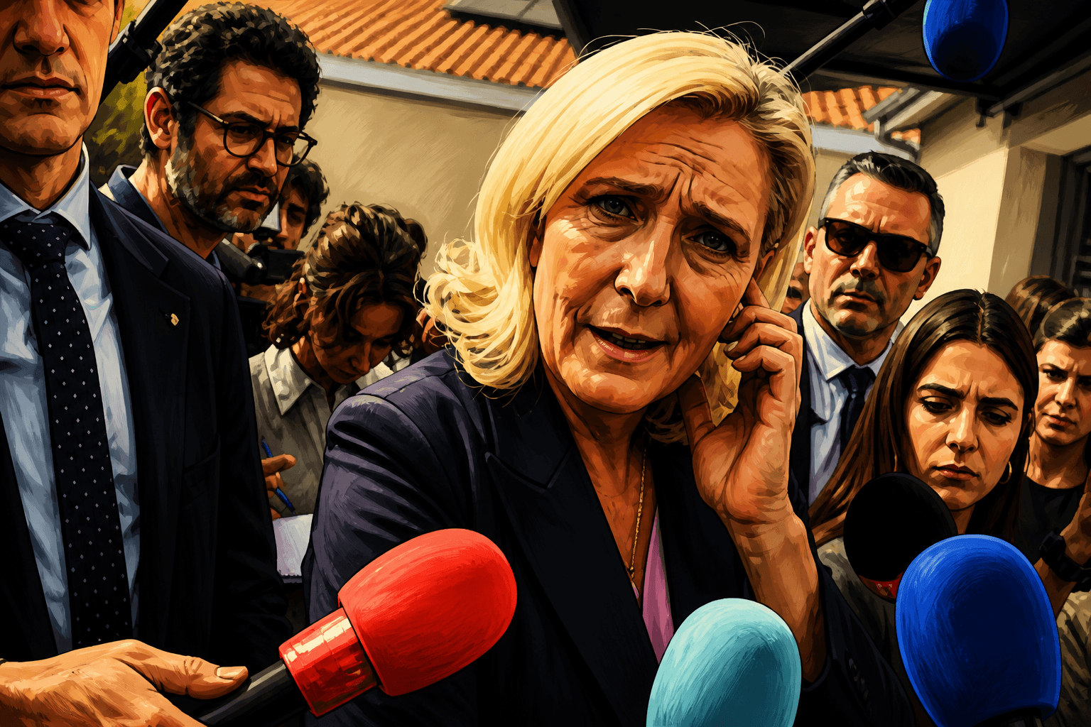 Le Pen et Tondelier sur le terrain : contrastes et stratégies pour 2027