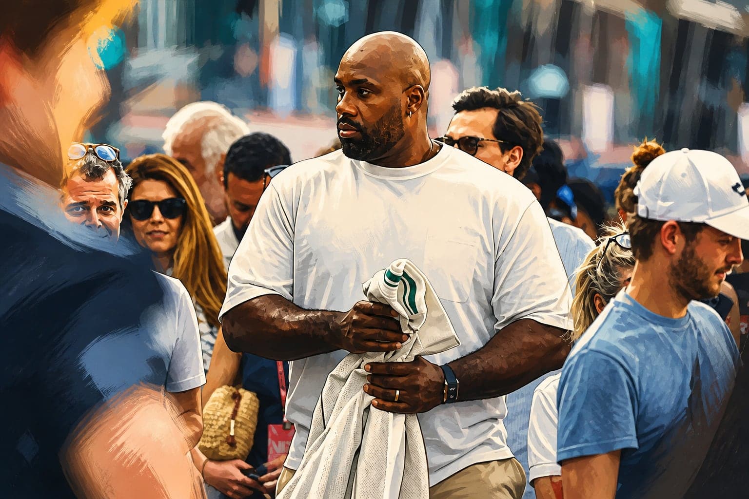 Teddy Riner ciblé par le RN et Pascal Praud après ses propos sur 2027