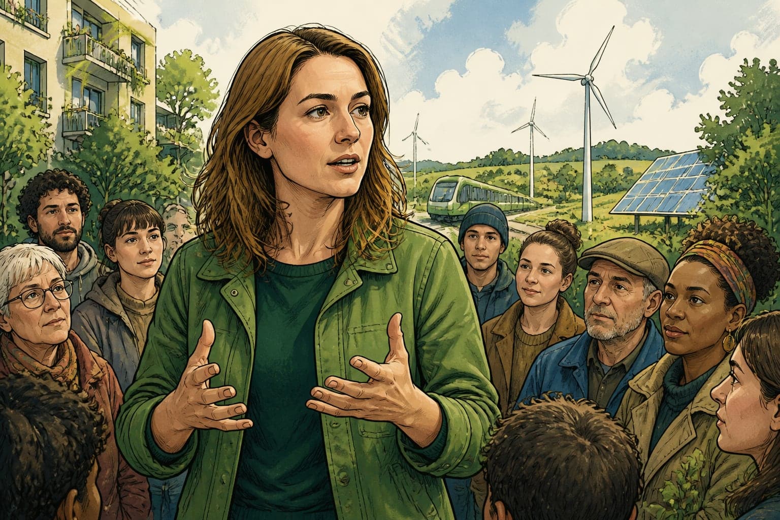 Marine Tondelier défend une écologie populaire et ciblée