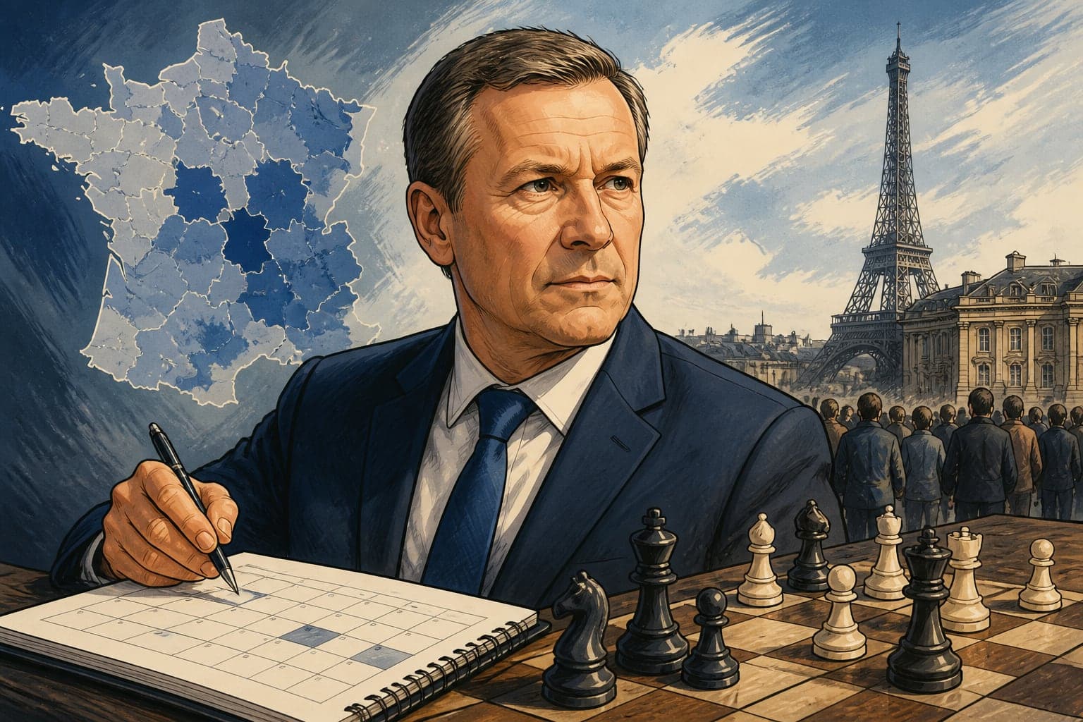 Nicolas Dupont-Aignan lance sa campagne pour 2027 depuis son fief d'Yerres
