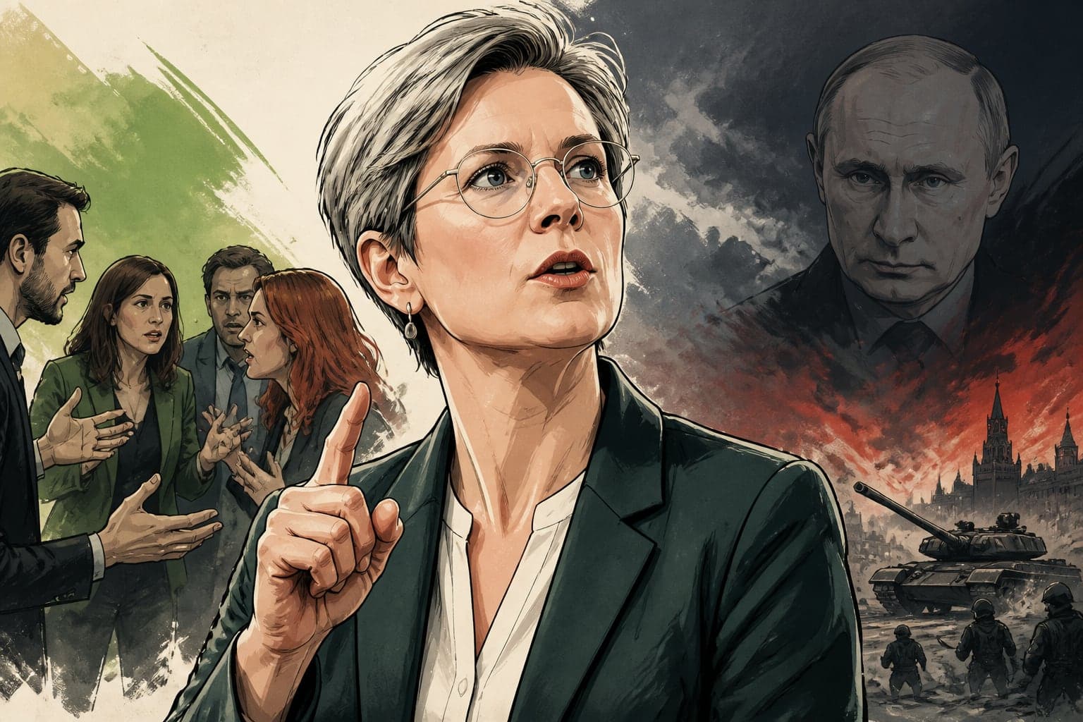Sandrine Rousseau alerte sur la menace russe et bouscule la gauche