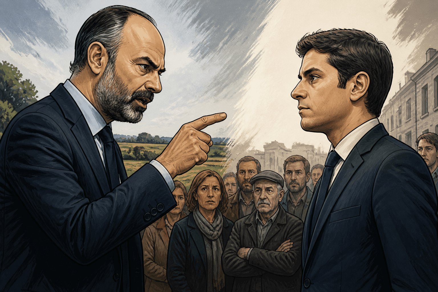 Dans « Le Crépuscule des princes », Philippe et Attal règlent leurs comptes