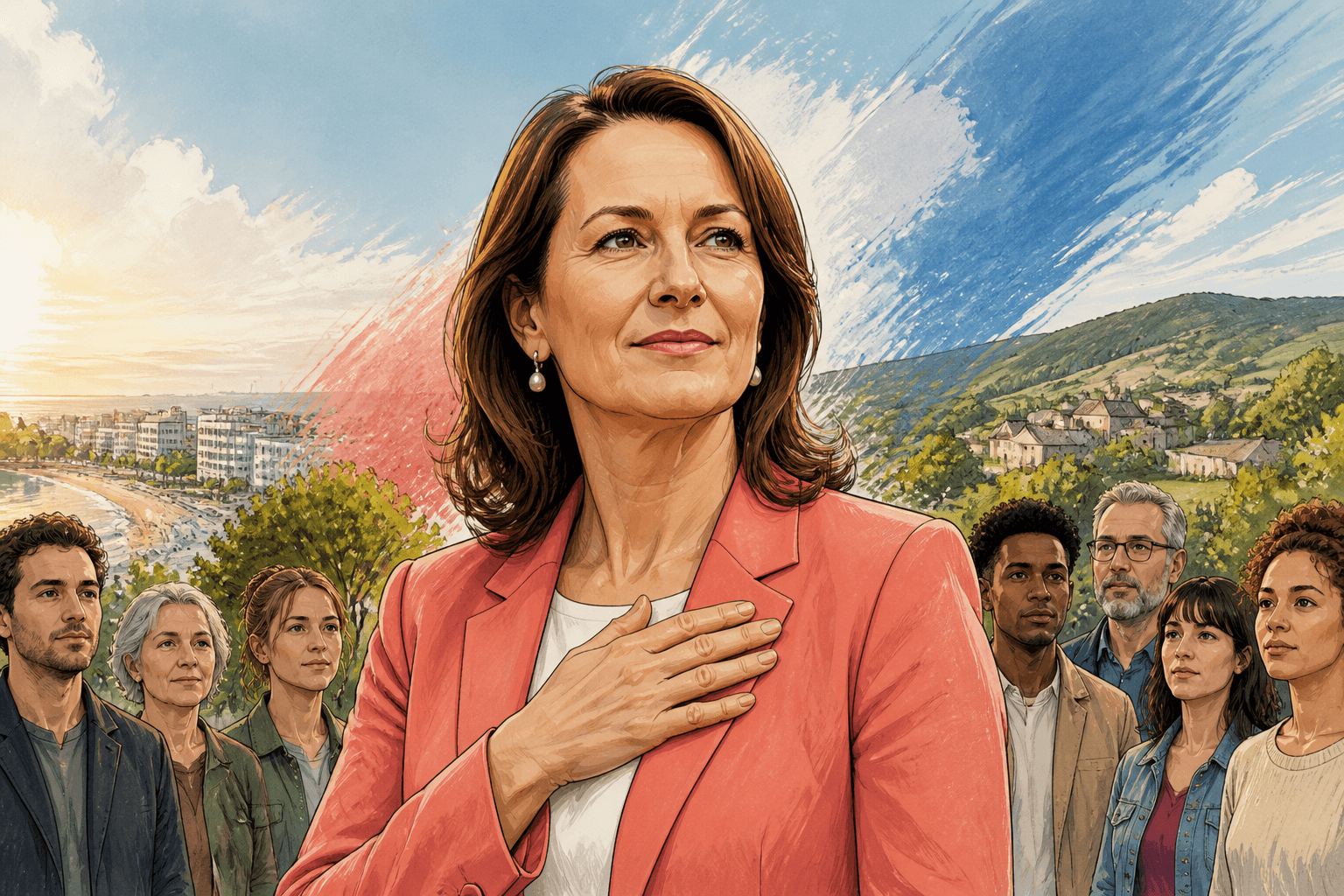 Ségolène Royal relance « l'ordre juste » pour son entrée en campagne