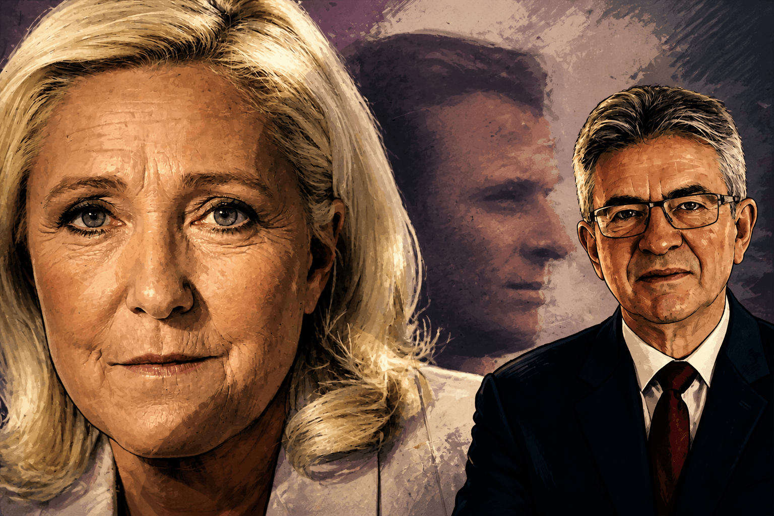 Attal, Le Pen et Mélenchon affichent leurs stratégies pour 2027