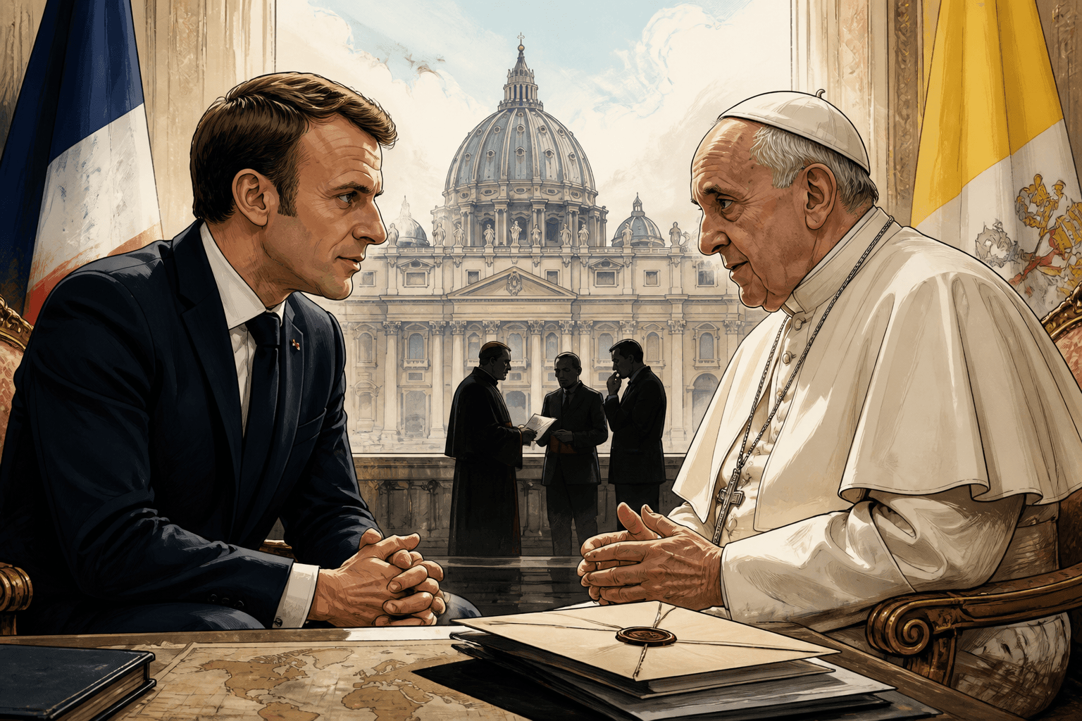 Élysée et Vatican : histoire et coulisses d'une diplomatie singulière