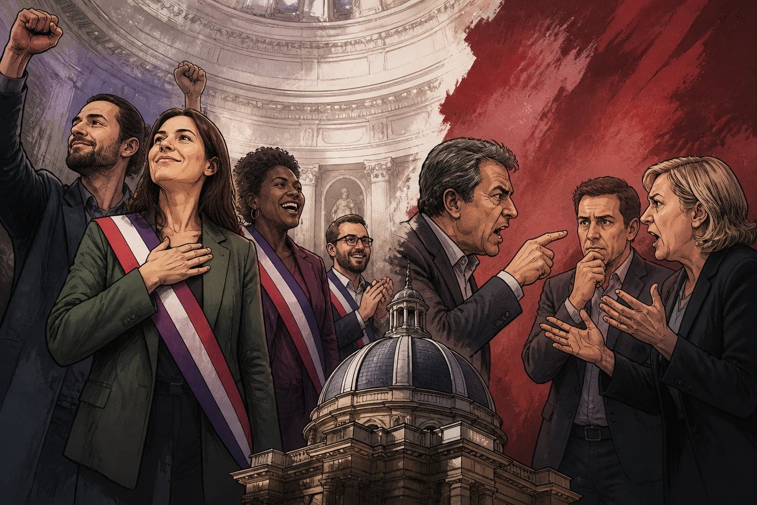 Les insoumis décrochent leurs premiers sénateurs sur fond de querelle à gauche