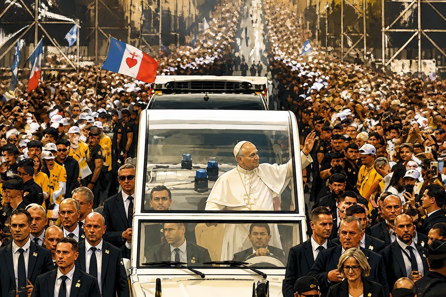 Les candidats courtisent le pape sans adhérer à sa doctrine
