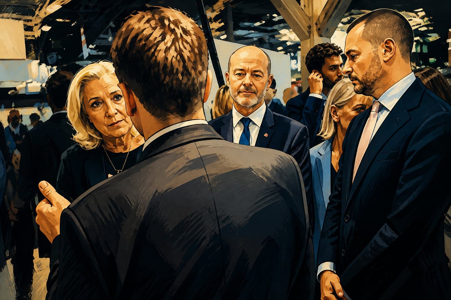 Crise du logement : Le Pen, Attal et Mélenchon s'affrontent à Batimat