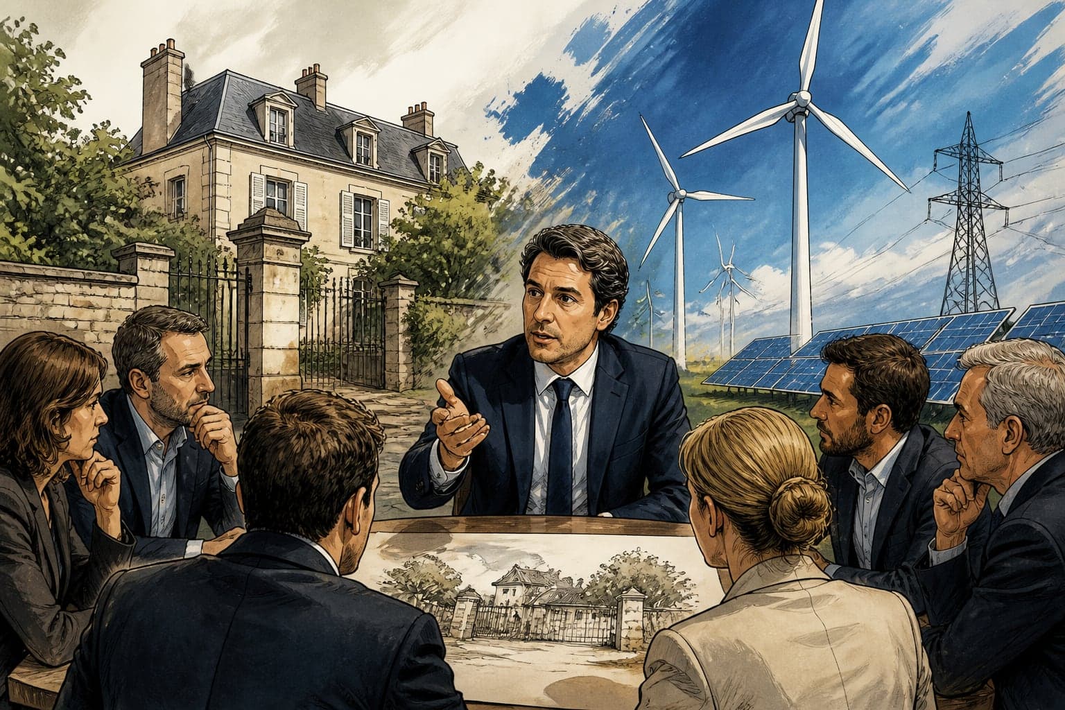 Droit de propriété et énergie : LR lance le débat pour 2027