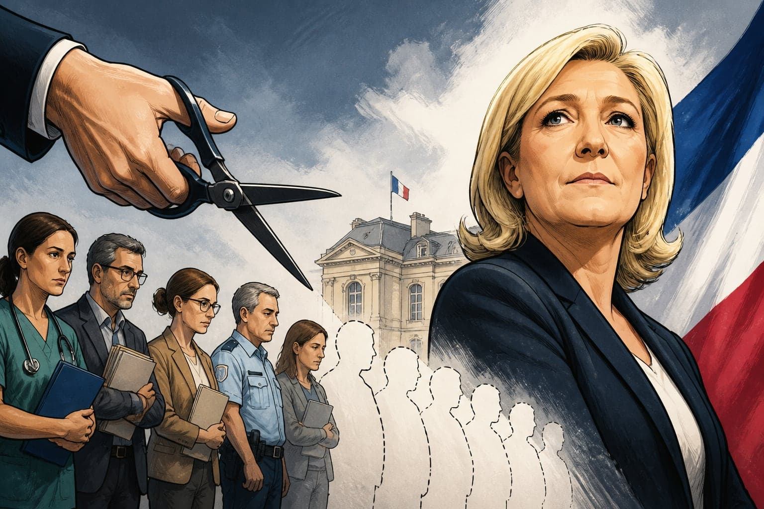 Le RN prévoit moins de fonctionnaires en cas de victoire en 2027