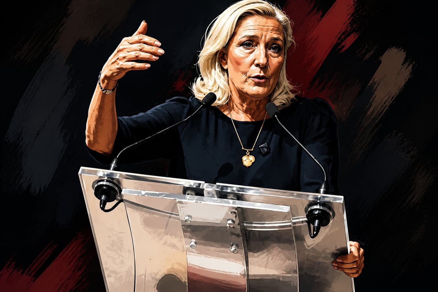 Baisse de la TVA sur l'essence : le casse-tête de Marine Le Pen