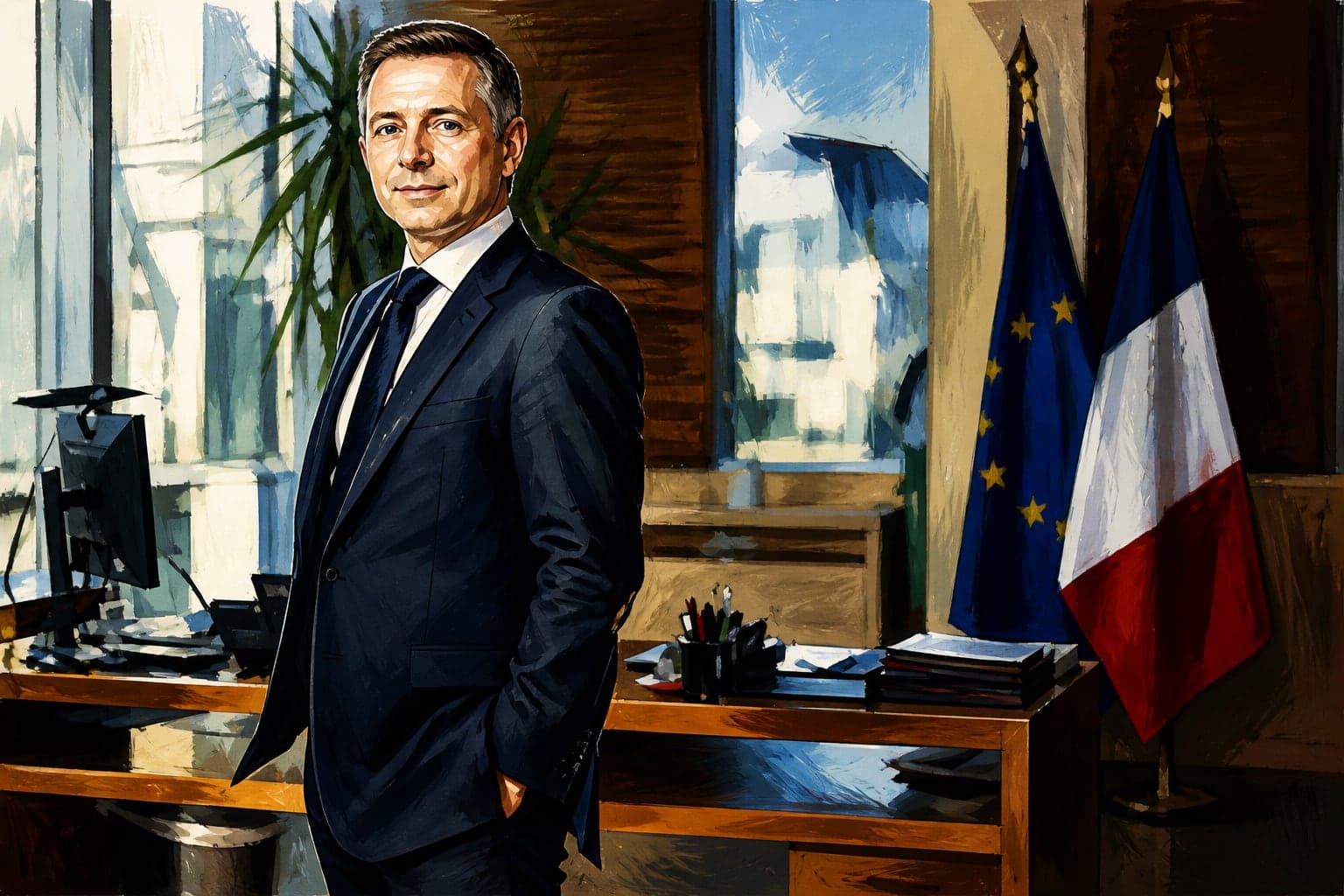 Gil Avérous met en garde l'exécutif contre la colère des villes moyennes