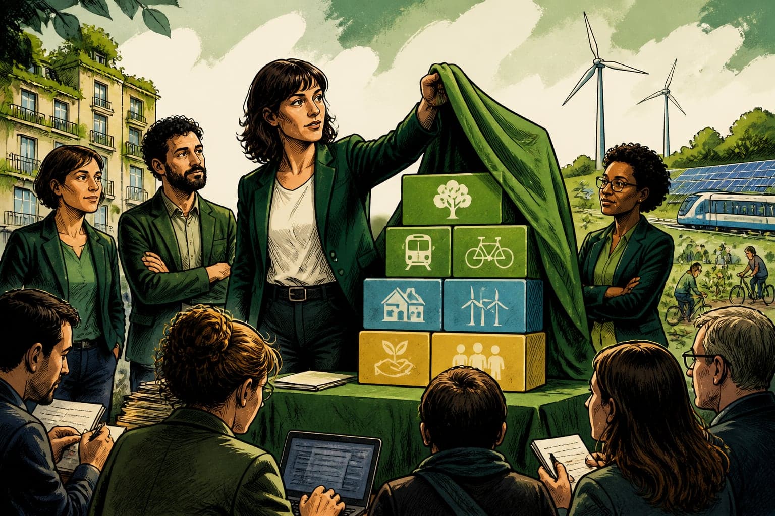 Les Écologistes dévoilent un contre-budget taillé pour 2027