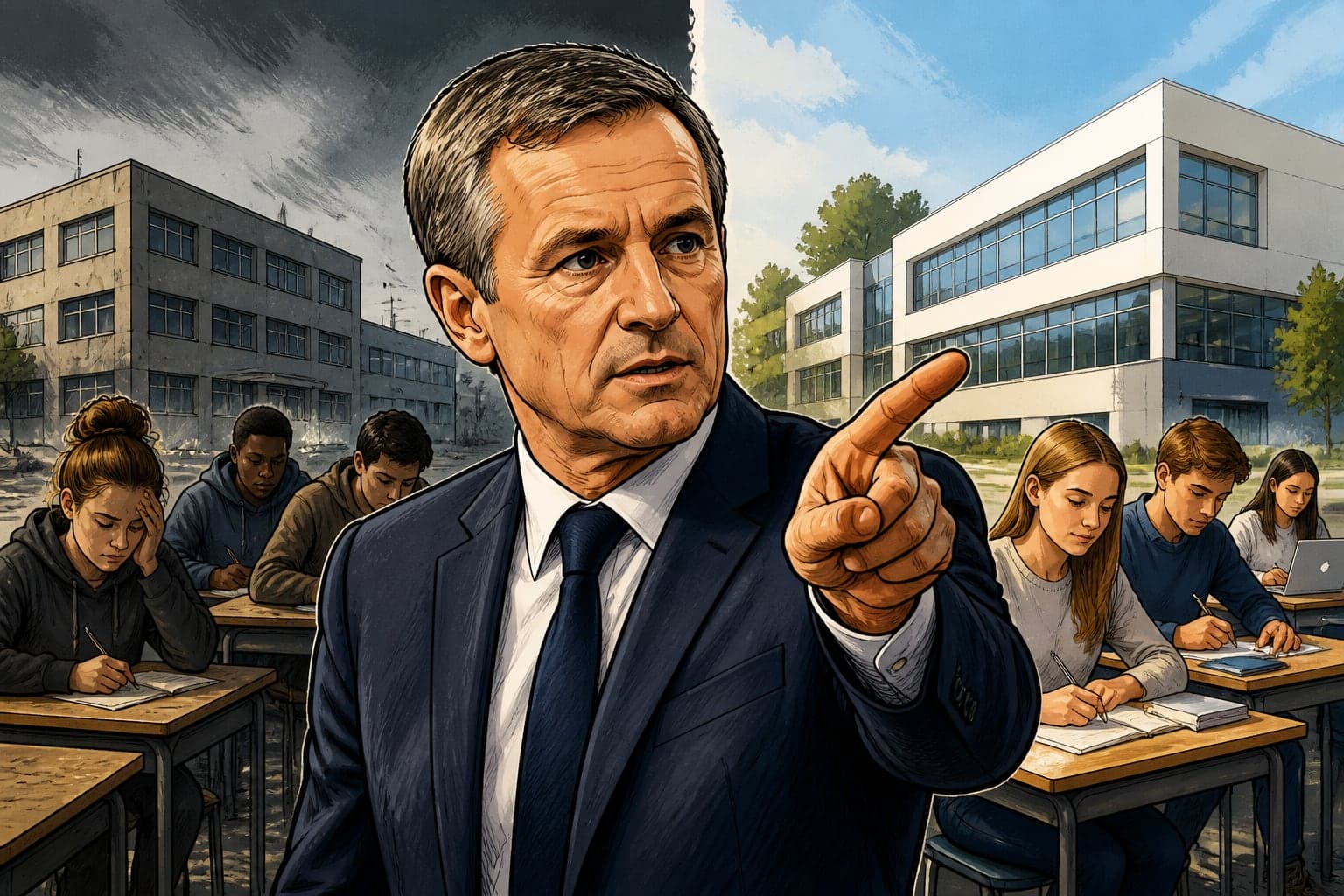 Baccalauréat : Dupont-Aignan pointe une injustice entre lycées