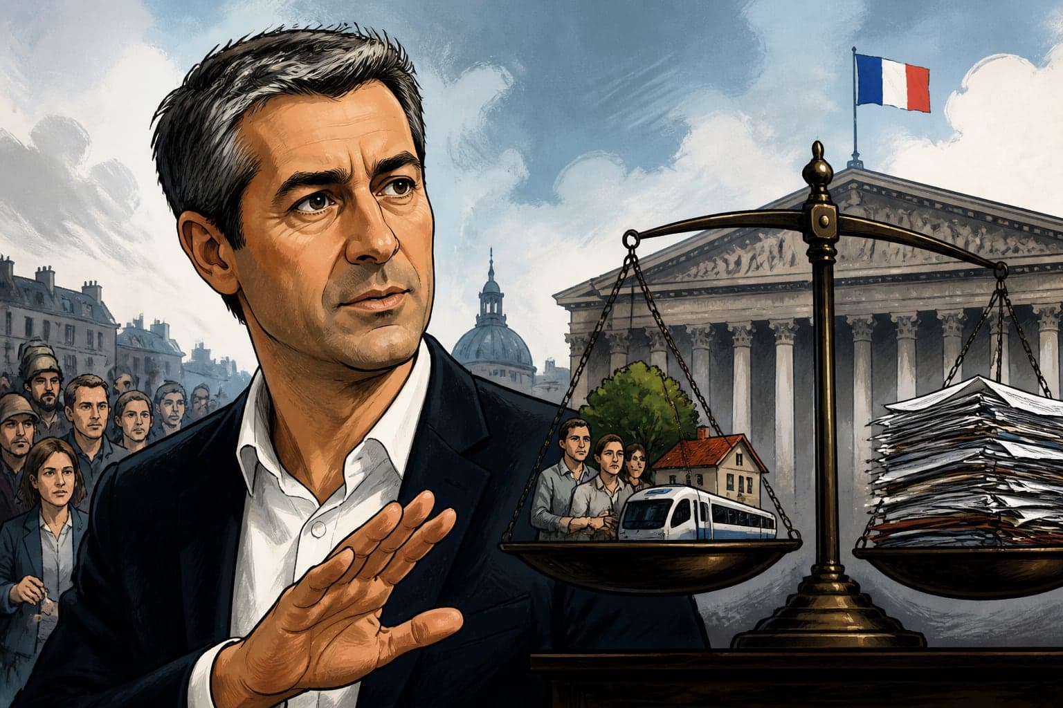 François Ruffin assure ne pas négliger la dette publique