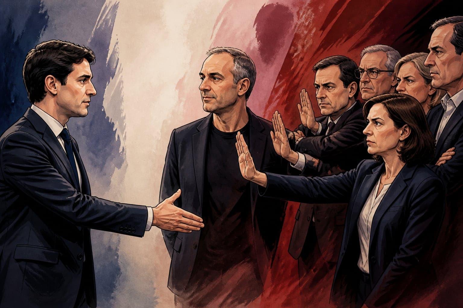Gabriel Attal tend la main à Glucksmann, son camp refuse tout net