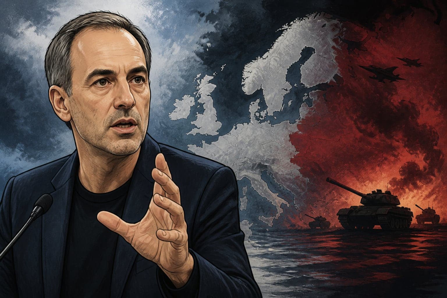 Raphaël Glucksmann alerte sur le risque de guerre en Europe