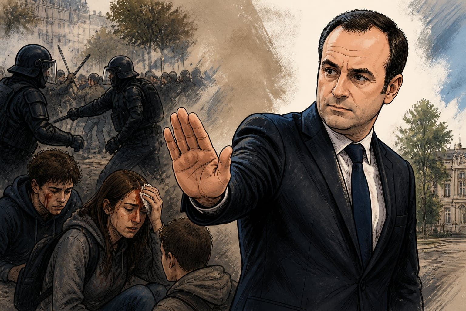 Mobilisation lycéenne : LFI veut une commission d'enquête, vif choc à l'Assemblée
