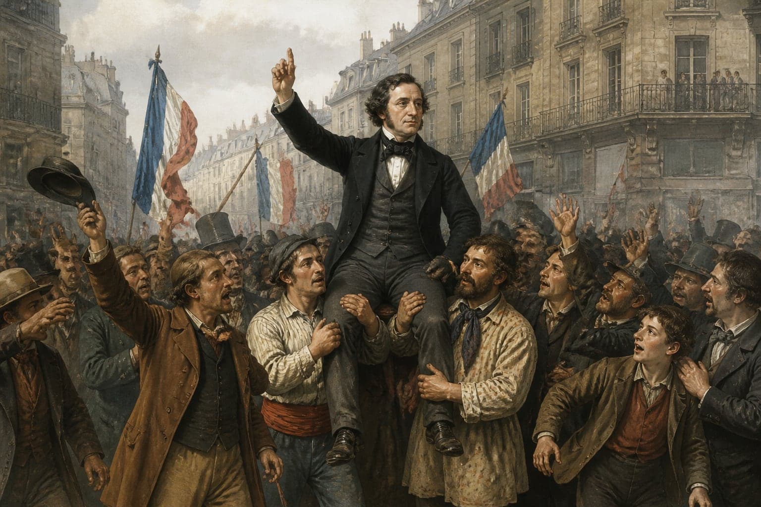 J-193 · Les démocrates-socialistes portent Ledru-Rollin