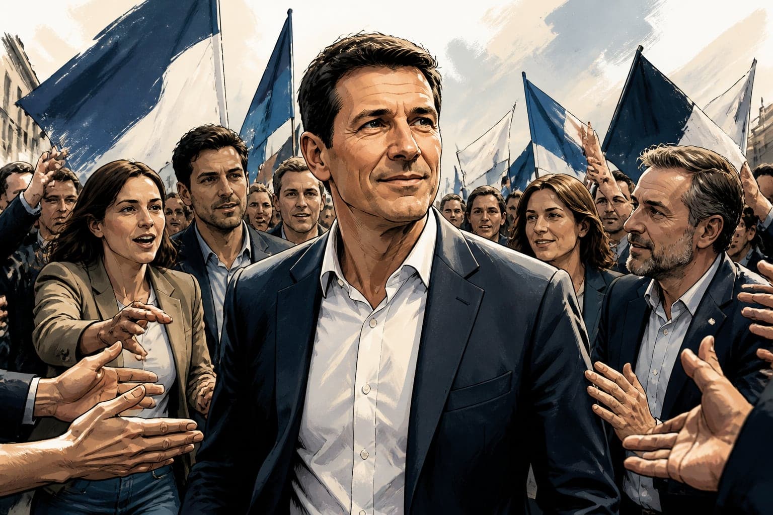 David Lisnard : ses soutiens tentent d’imposer sa dynamique