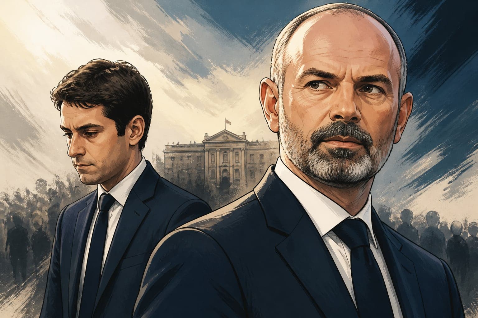 Gabriel Attal peine à s’imposer face à Édouard Philippe