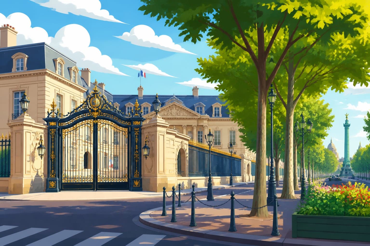 La petite question de Lucas : Pourquoi la maison du président s'appelle l'Élysée ?