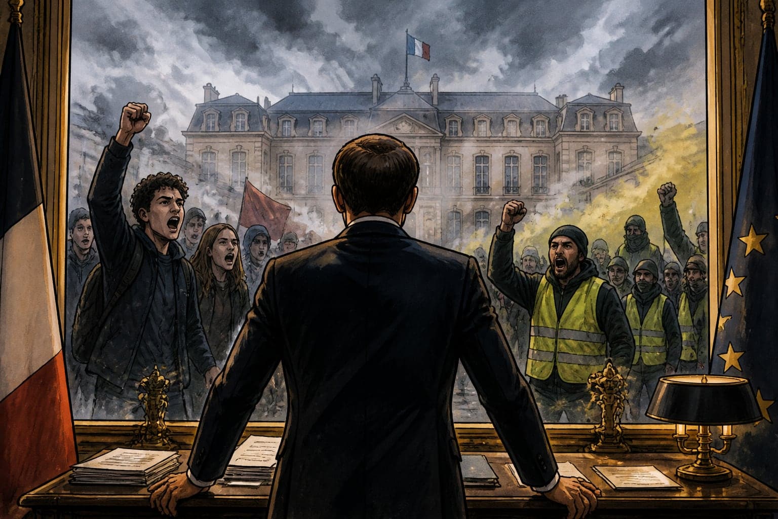 Mobilisation lycéenne et colère sociale : l'opposition accentue la pression sur l'exécutif