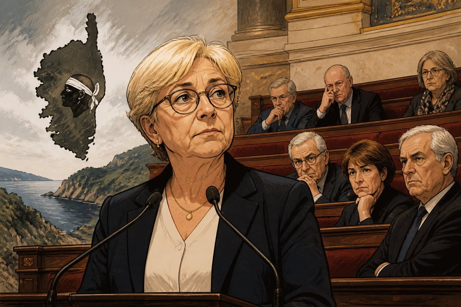Autonomie de la Corse : Françoise Gatel face aux doutes du Sénat