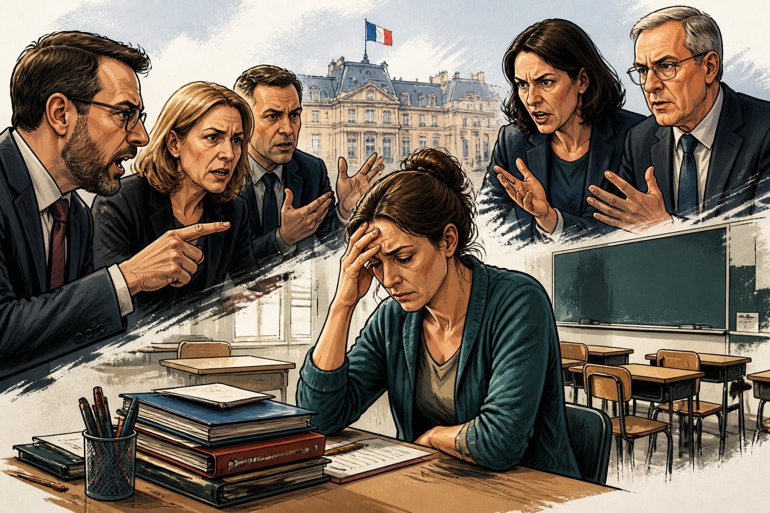Budget 2027 : vives critiques sur les postes d'enseignants