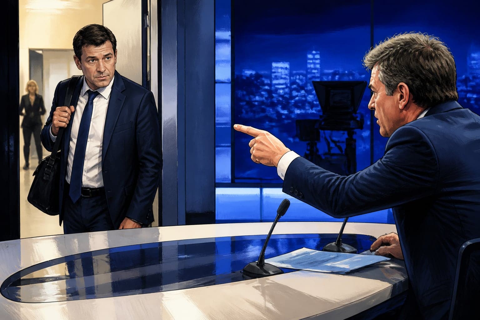 David Lisnard recadré sur BFMTV où il prône la libéralisation de l’éducation