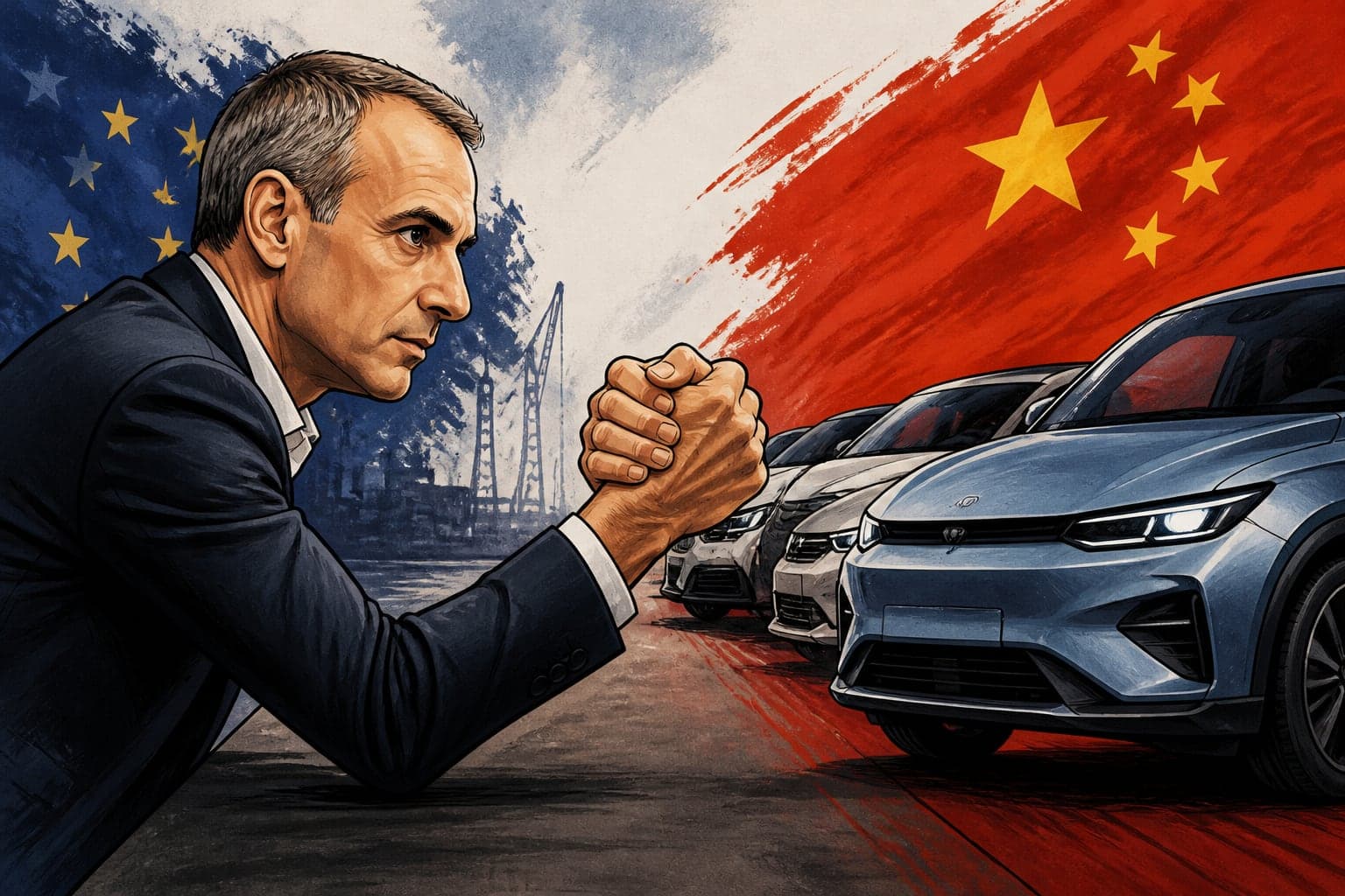 Voitures chinoises : Glucksmann réclame un bras de fer