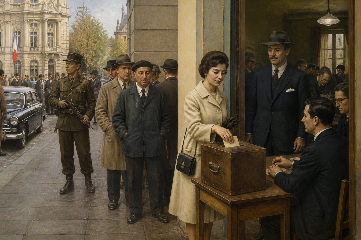 J-185 · Les Français décident d'élire leur président