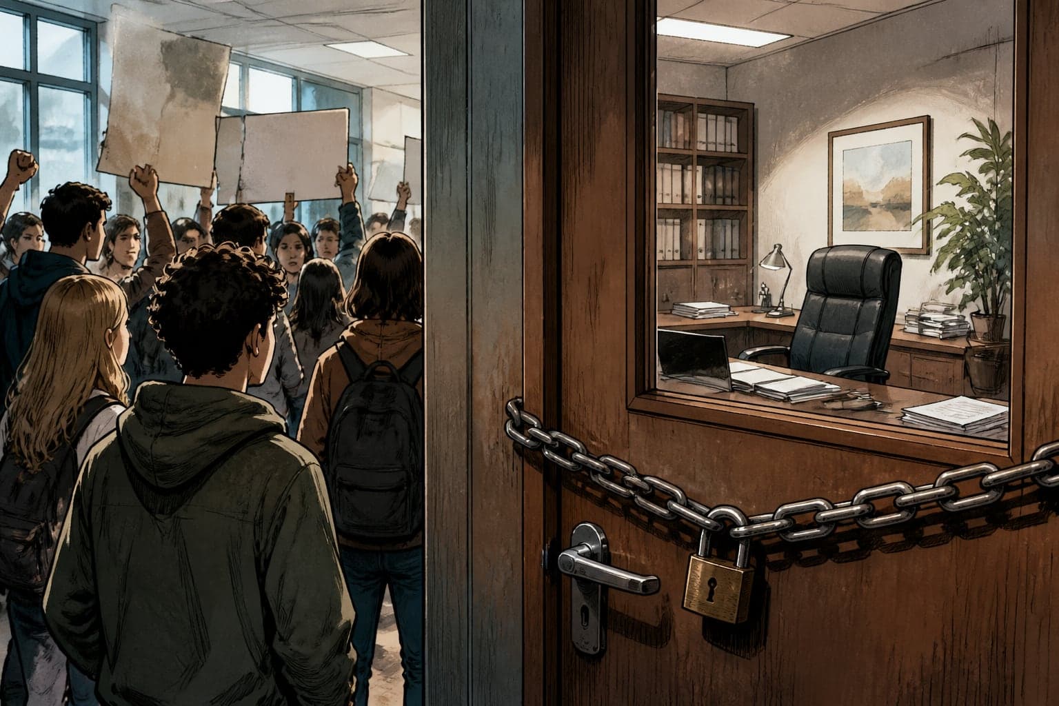 Mobilisation lycéenne : les proviseurs ferment leurs bureaux