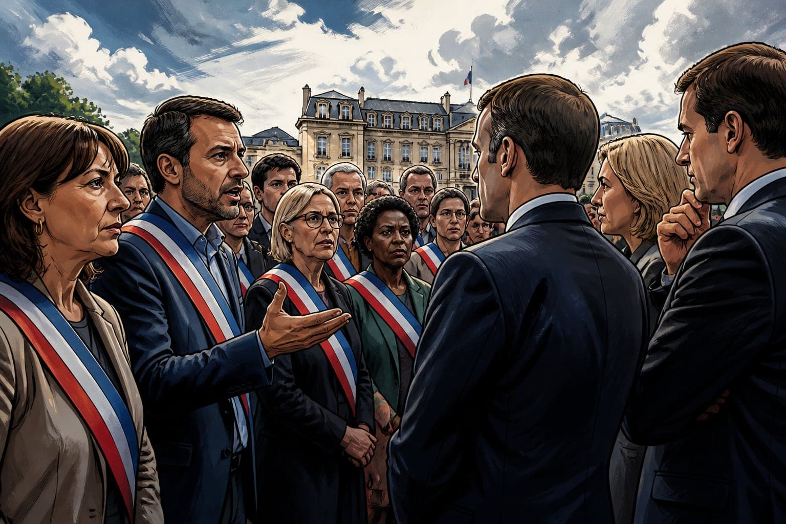 Les élus locaux défient l'exécutif et interpellent les candidats