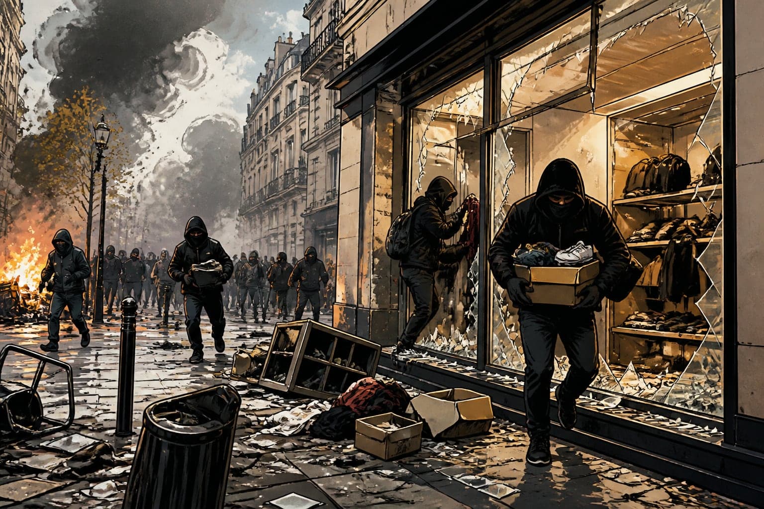 Mobilisation du 17 octobre : marée sociale, mairie de Limoges brûlée et crise politique