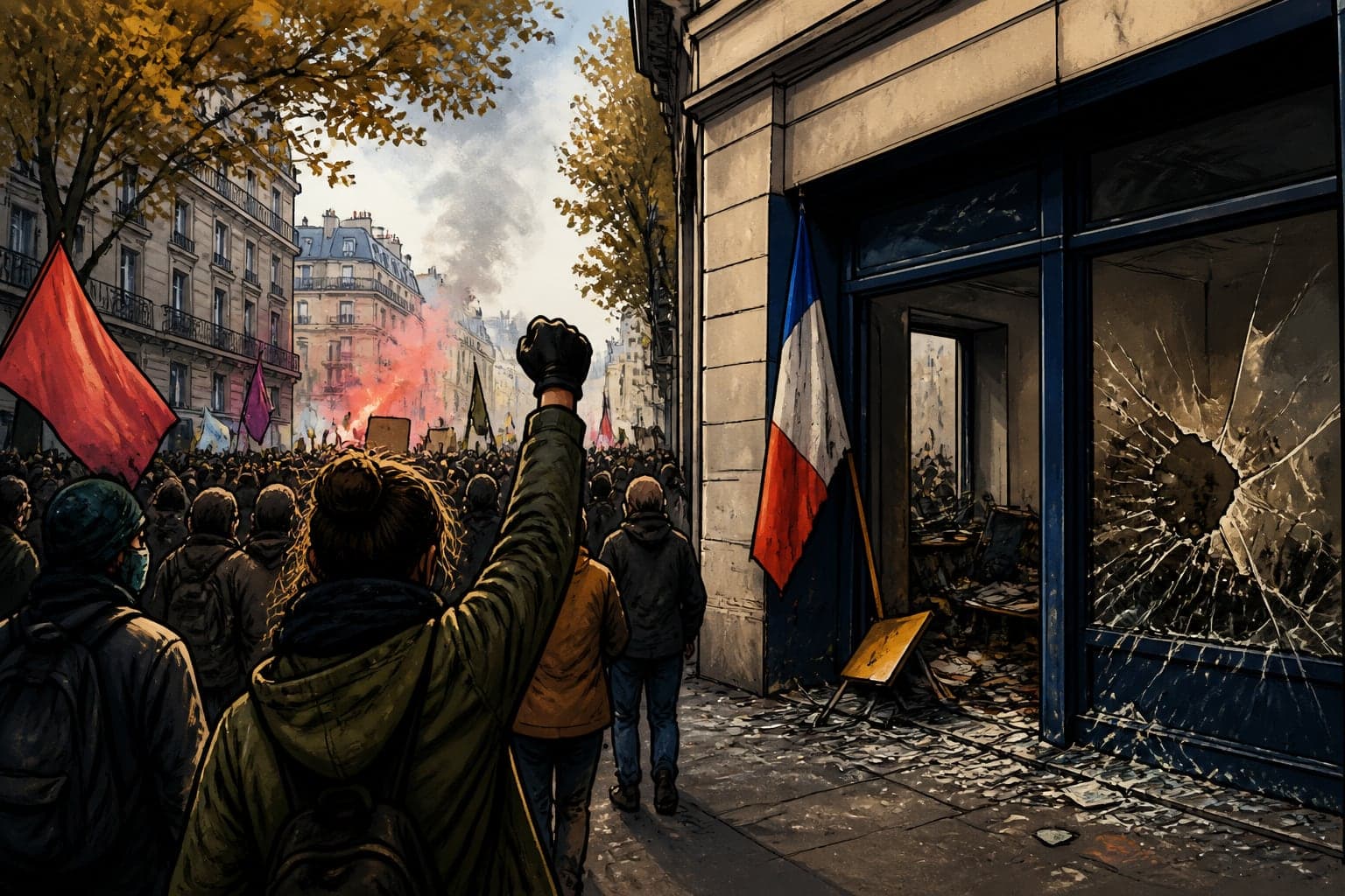 Mobilisations du 17 octobre : forte affluence et permanence RN visée