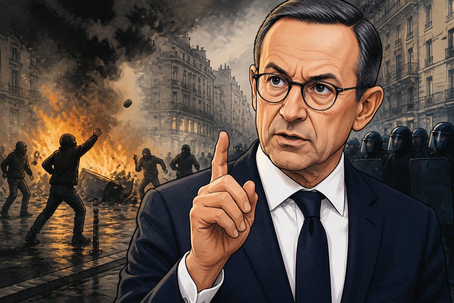 Violences du 17 octobre : lourd bilan, riposte pénale et crise sécuritaire