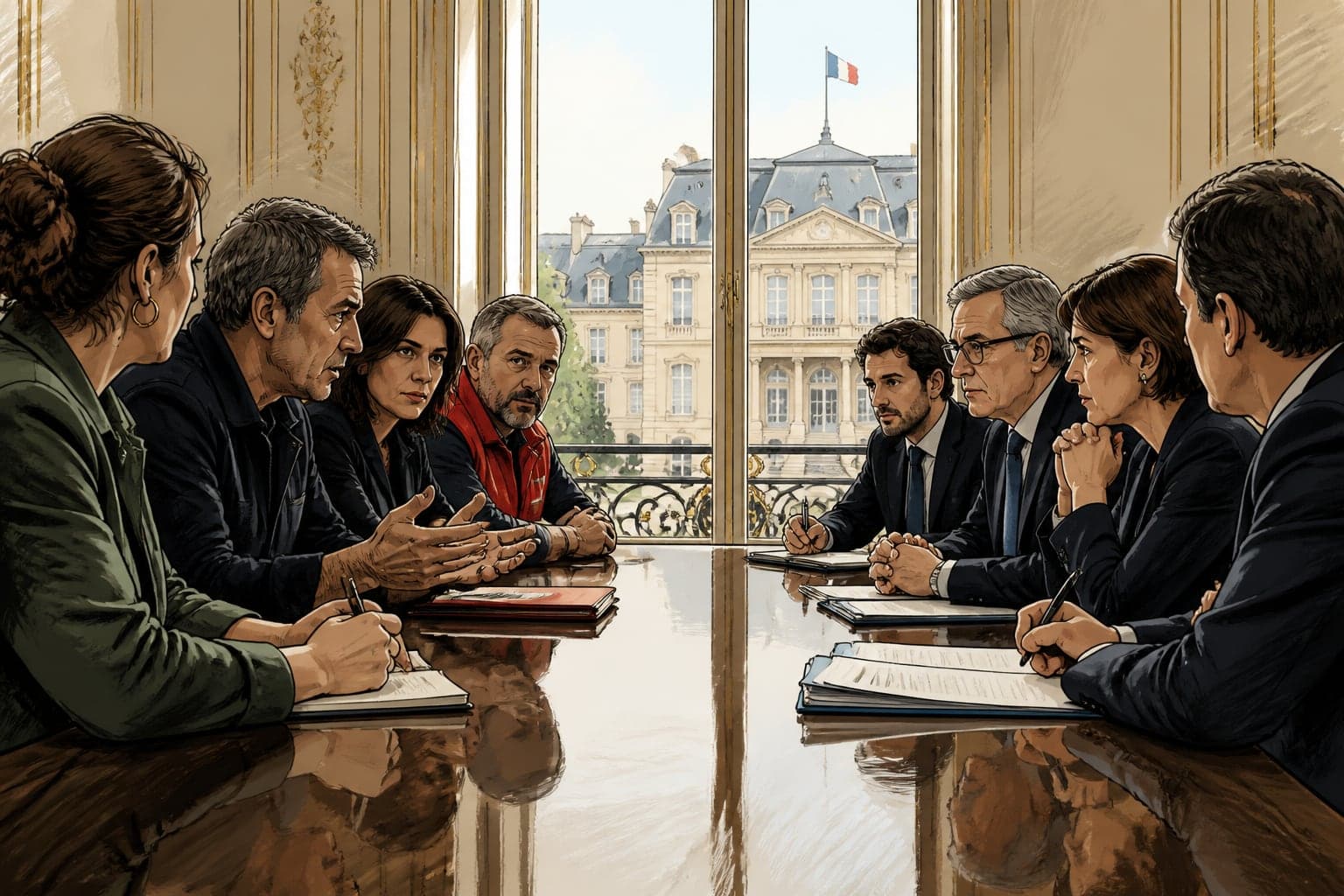 Front social : Matignon reçoit les syndicats avant la grève du 5 novembre