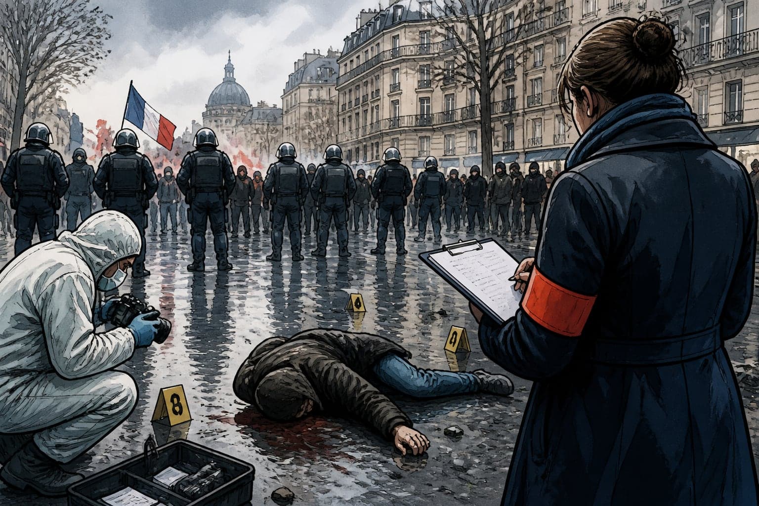 Mort d’un manifestant à Paris : le parquet ouvre une enquête