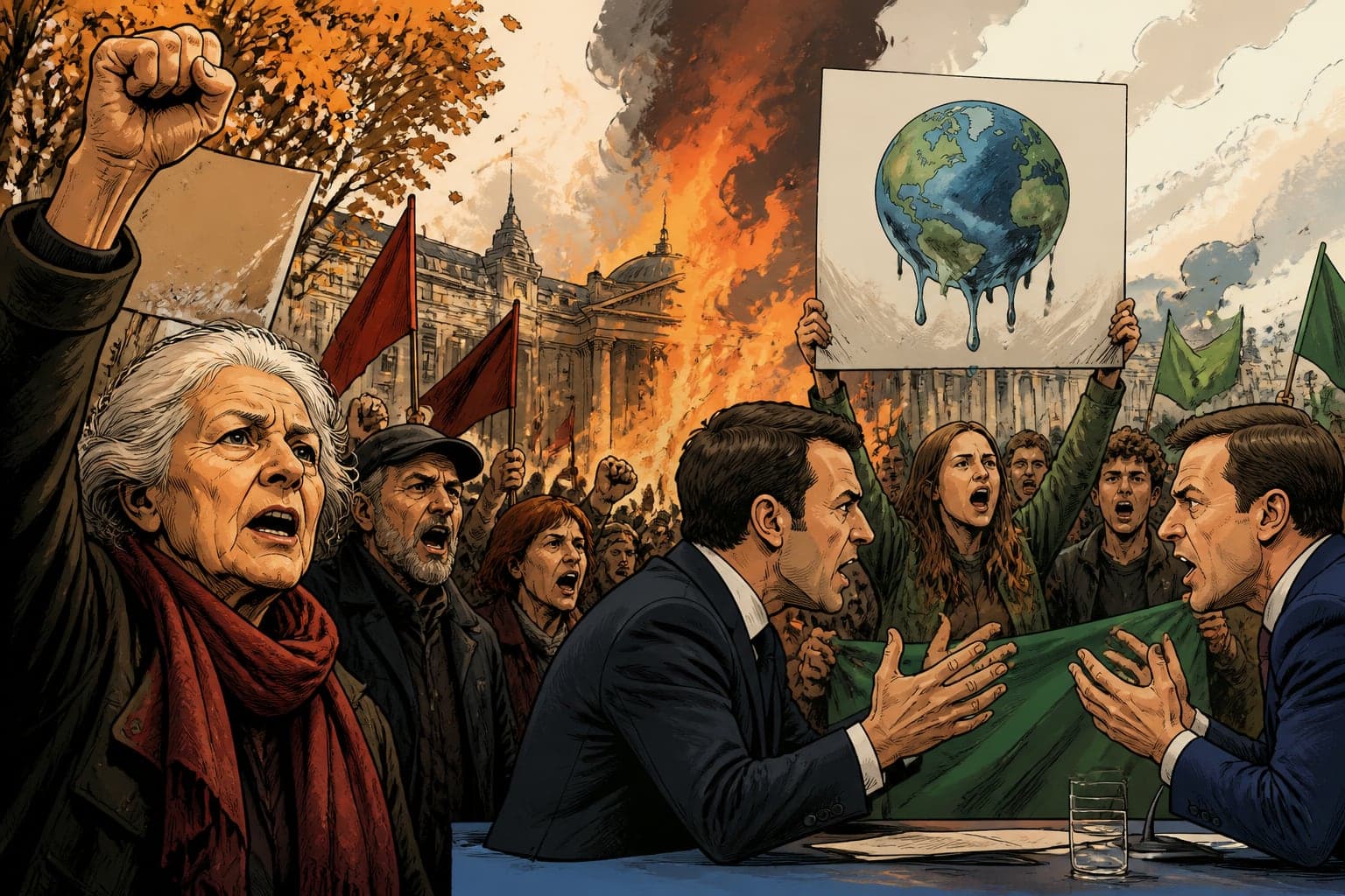Retraites et climat social : les débats s’enflamment en octobre