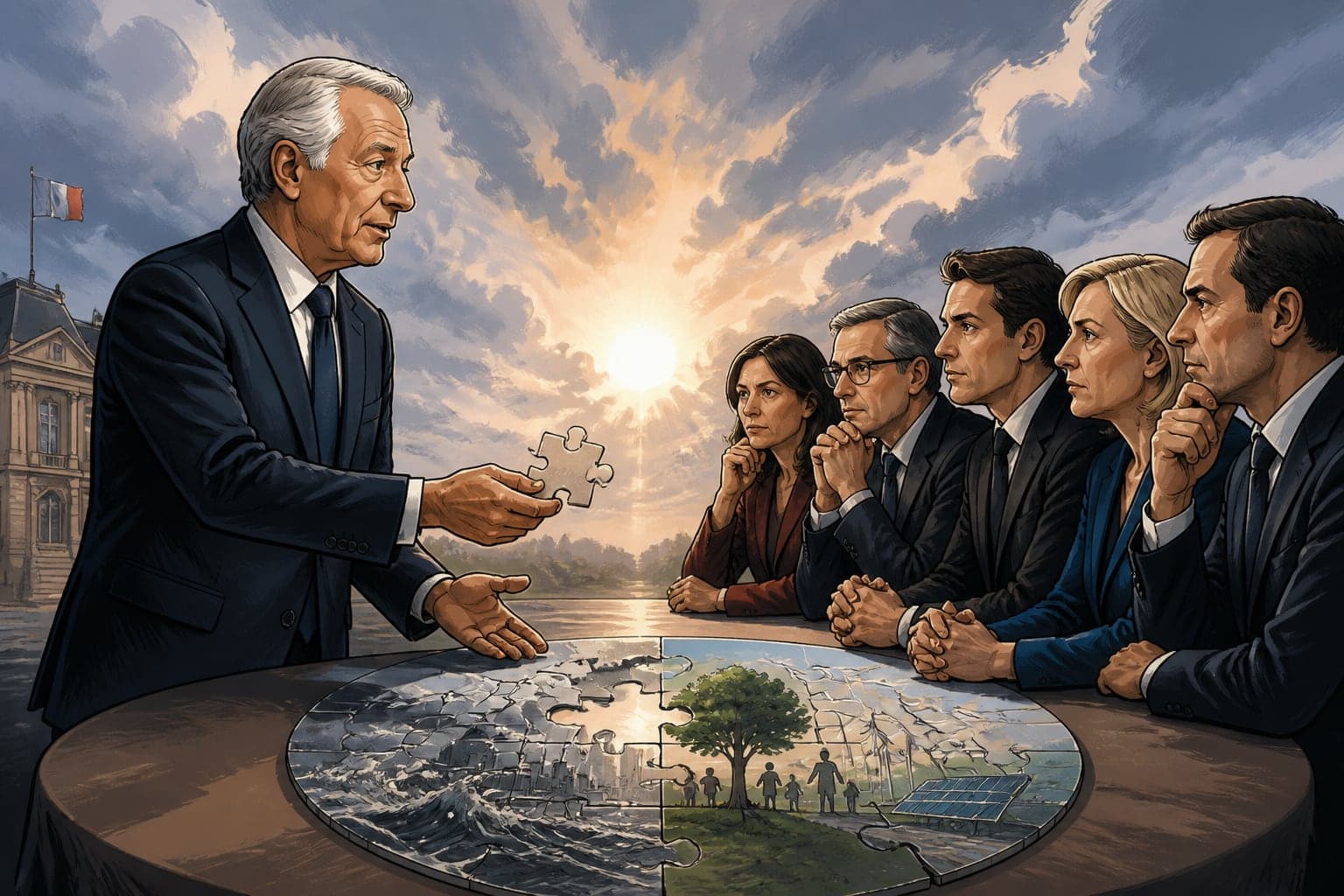 Dominique de Villepin propose un pacte anticrise aux candidats