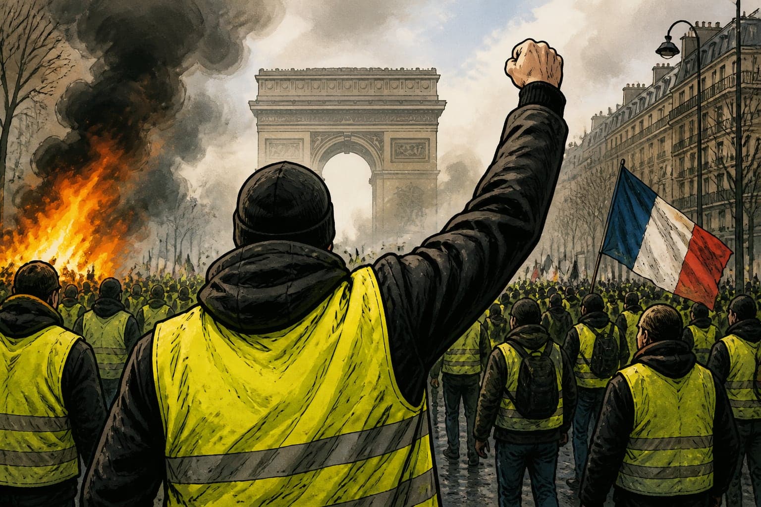Gilets jaunes : un « Acte II » annoncé contre la vie chère
