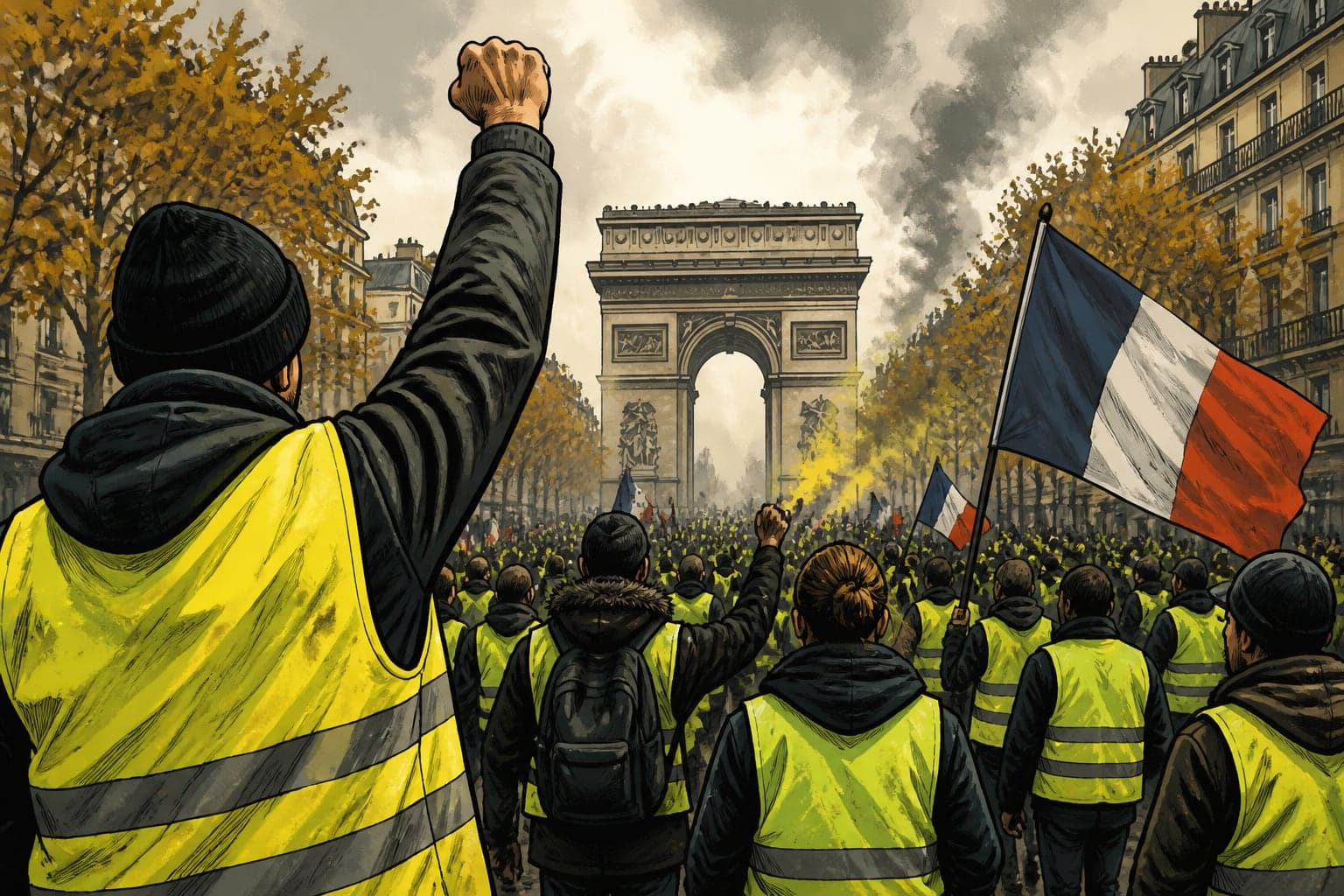 Gilets jaunes : près de 500 actions le 24 octobre et alliances locales